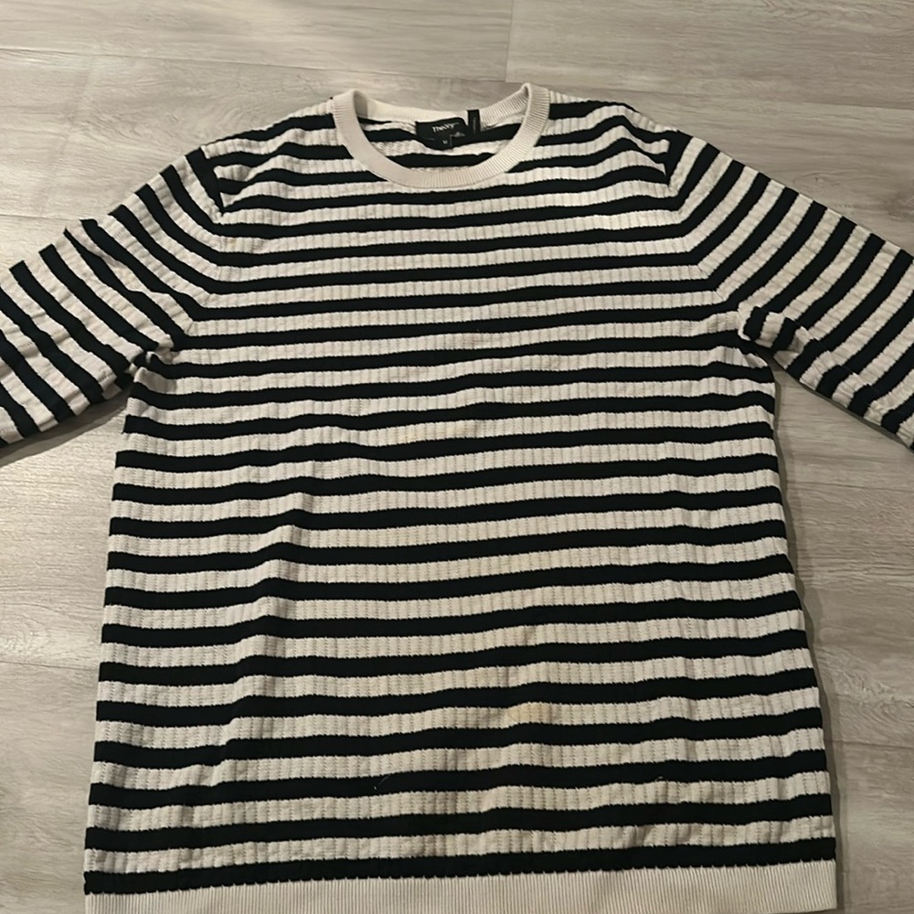 Theory striped sweater